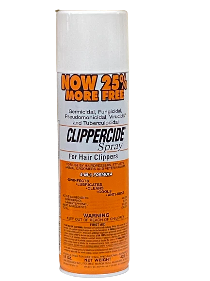 Barbicide Clippercide Spray Disinfectant and Lubricant 425 g