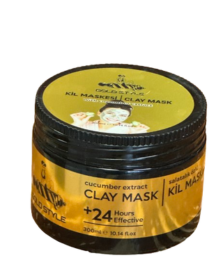 Gold Style Clay Mask Cucumber Extract 300 ml