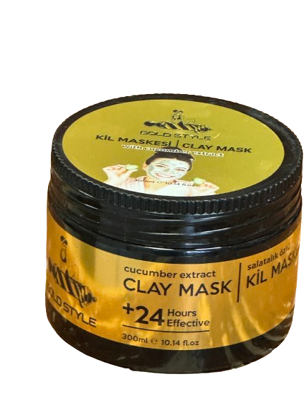 Gold Style Clay Mask Cucumber Extract 300 ml