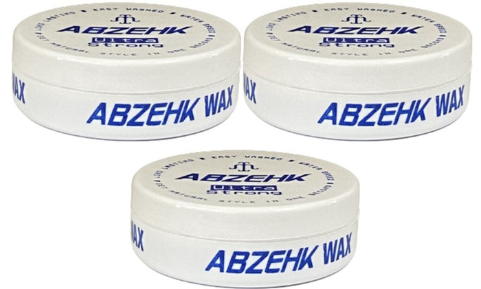 ABZEHK ULTRA STRONG HAIR WAX 3 STUKS