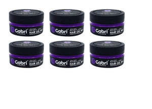 Gabri Violet Natural Aqua Hair Gel Wax 6 stuks