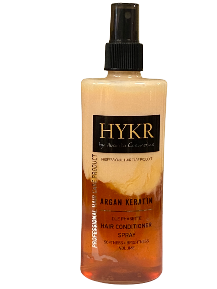 HYKR Argan Keratin Due Phasete Hair Conditioner Spray 400 ml