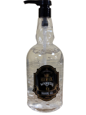 Mr Rebel Whisky Shaving Gel Nummer 2 1000 ml - Hairwaxshop